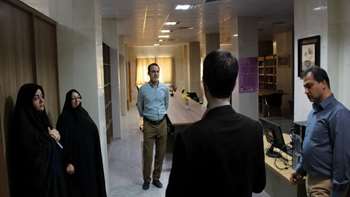 بازدید از کتابخانه کوثر